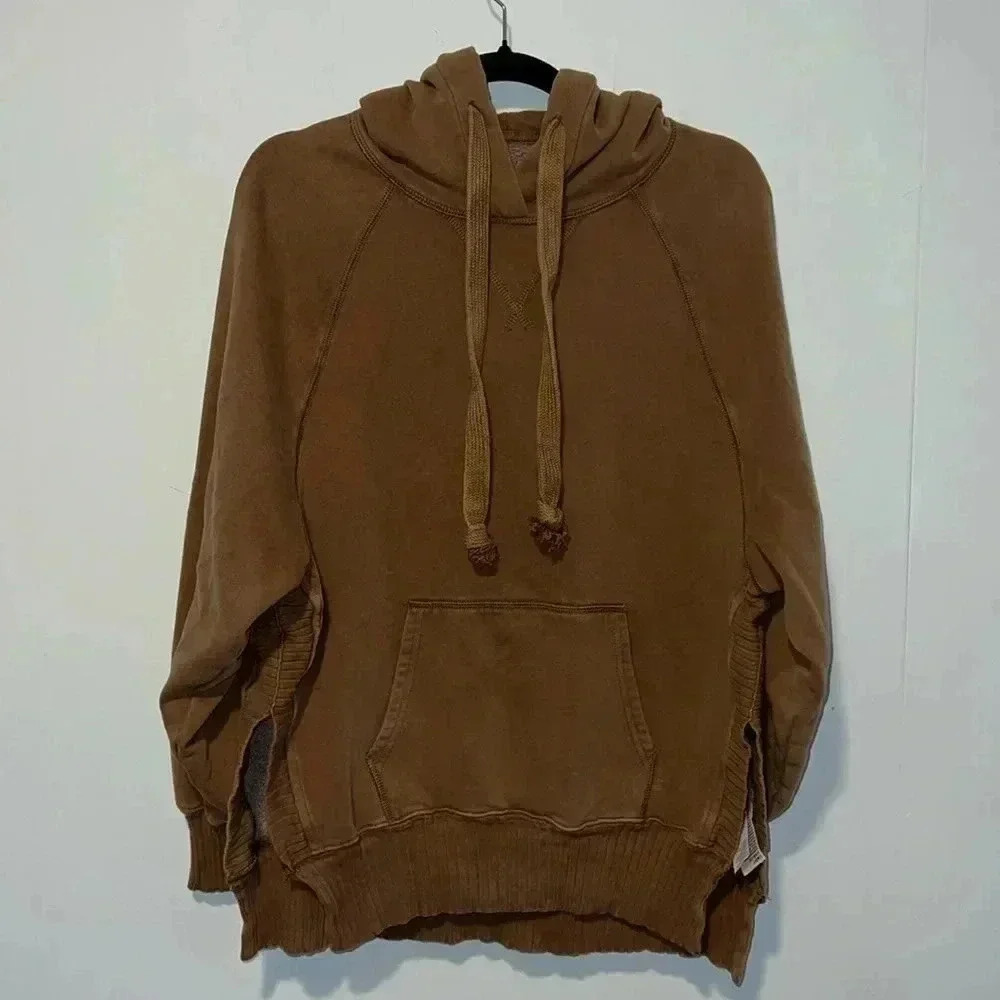 American Eagle Brown Women’s Long Sleeve Hoodie P24